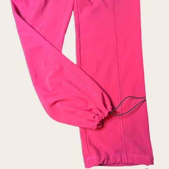 Cherokee Infinity Carmine Pink Scrubs Pants Joggers Women’s XS Petite - Picture 5 of 9